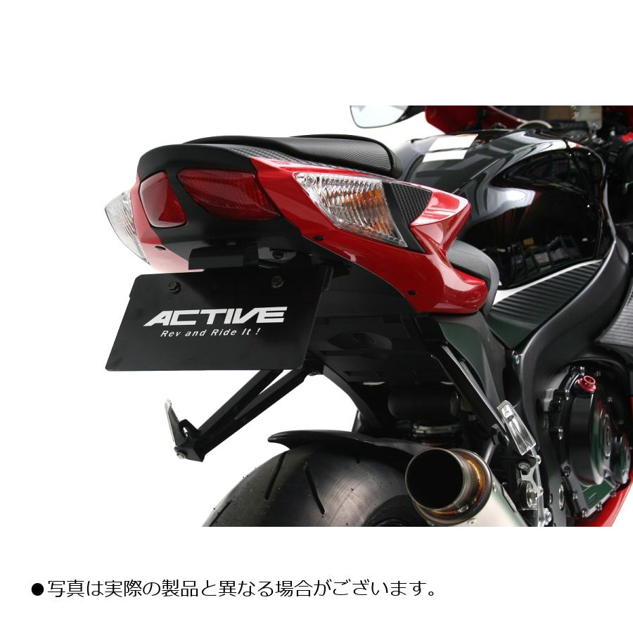 アクティブ フェンダーレスKIT LEDナンバー灯付き ブラック GSXR600/GSXR750 1155035