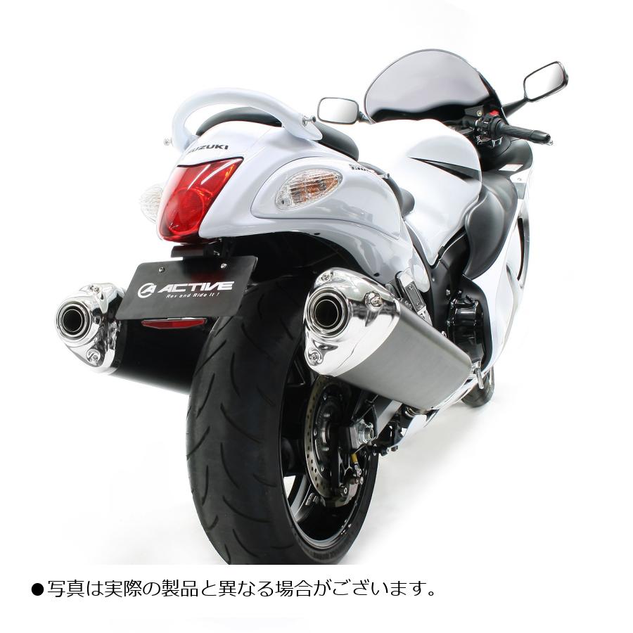 アクティブ フェンダーレスKIT LEDナンバー灯付き ブラック GSX1300R 08-17(輸入)/ (国内) 1155037