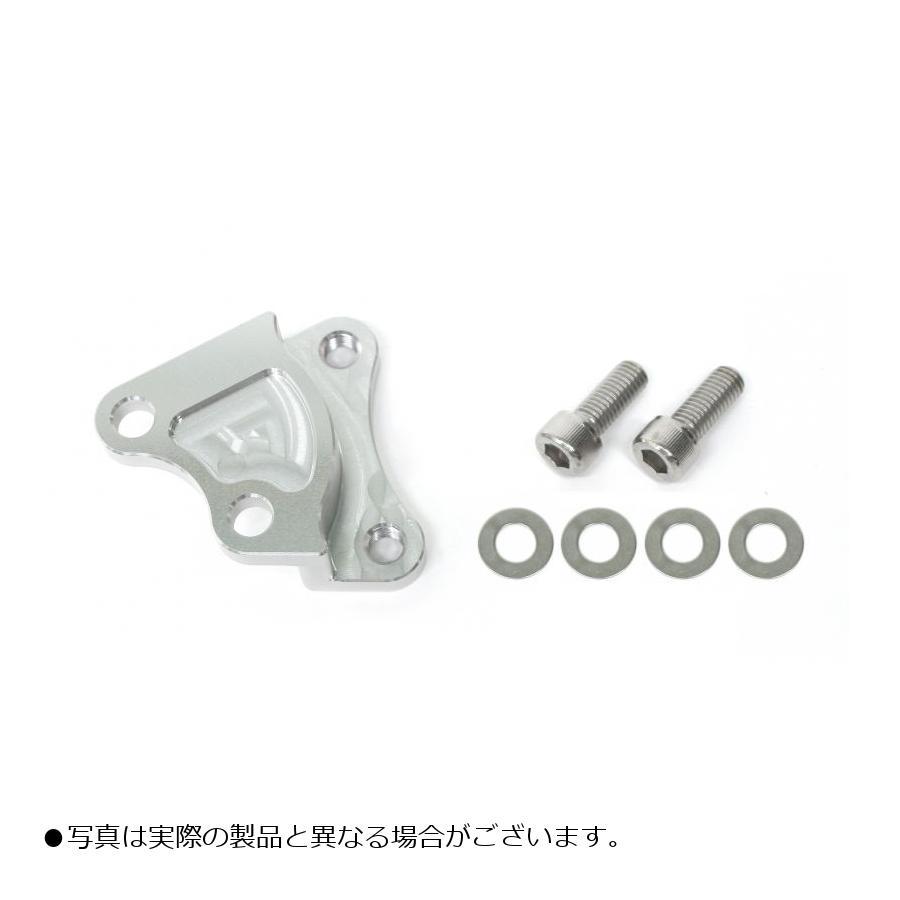 ACTIVE(アクティブ) 復刻盤キャリパーサポートシルバー brembo40mm＆Φ300→320 BALIUS 2 バリオス ZZR250 1470038R