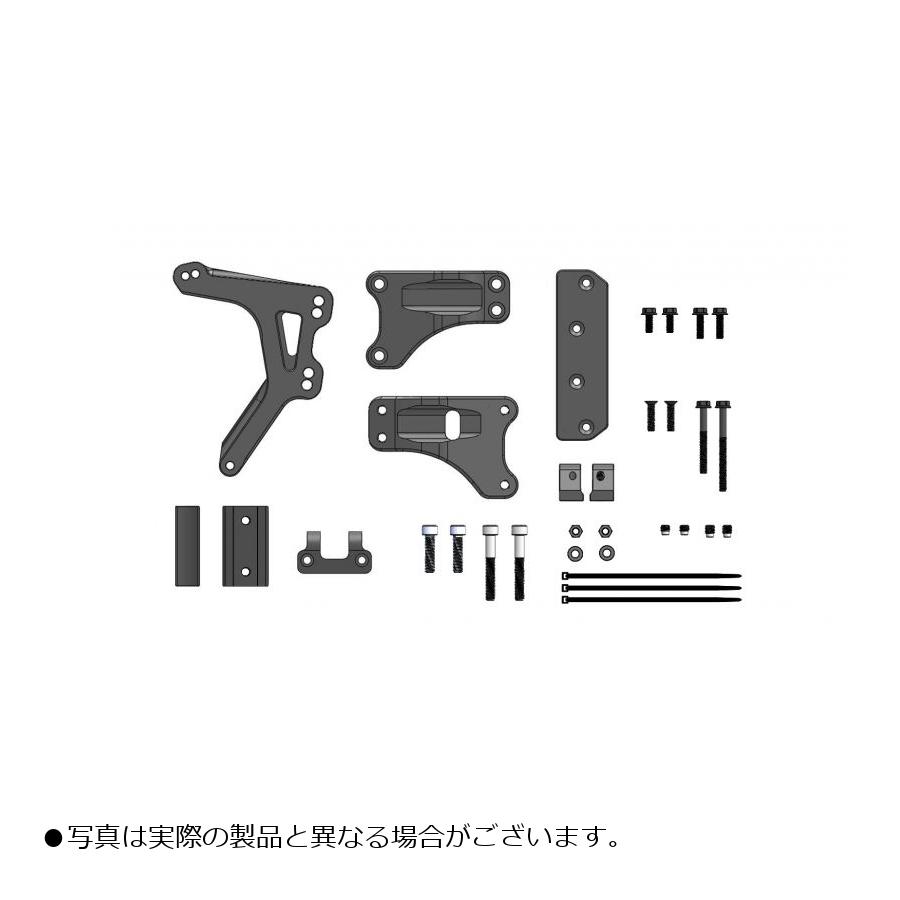 ACTIVE(アクティブ) カウルマウントステー ブラック ZRX1200 DAEG ダエグ 1990144