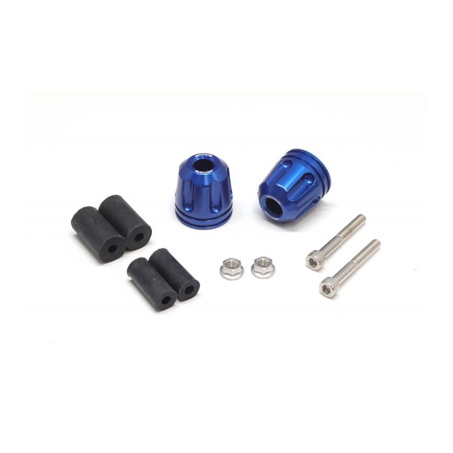 ACTIVE(アクティブ) アルミバーエンド リボルバー ブルー Φ33-L35 60800108