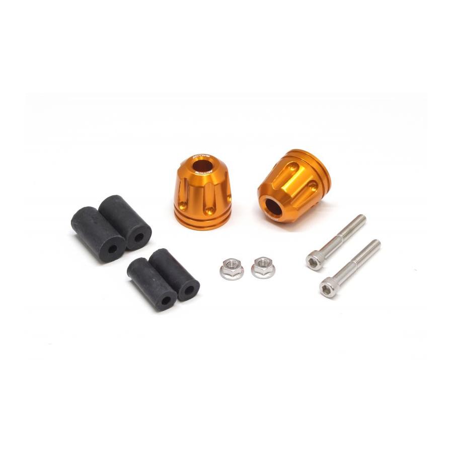 ACTIVE(アクティブ) アルミバーエンド リボルバー ゴールド Φ33-L35 60800113