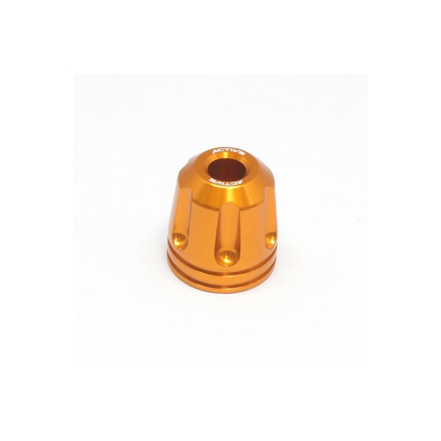 ACTIVE(アクティブ) バーエンドロングリボルバー Φ33 ゴールド XSR900 ABS マジェスティ MAJESTY-S MT-09 TMAX530 60800212