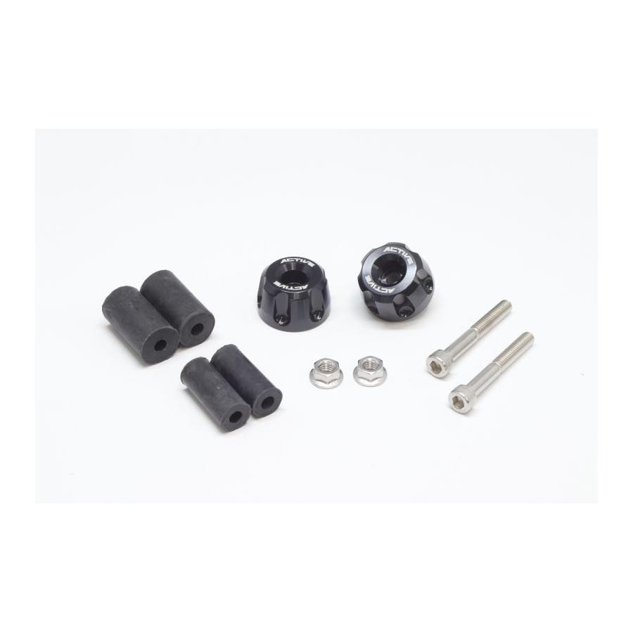 ACTIVE(アクティブ) アルミバーエンド リボルバー ブラック Φ30-L18 60800229