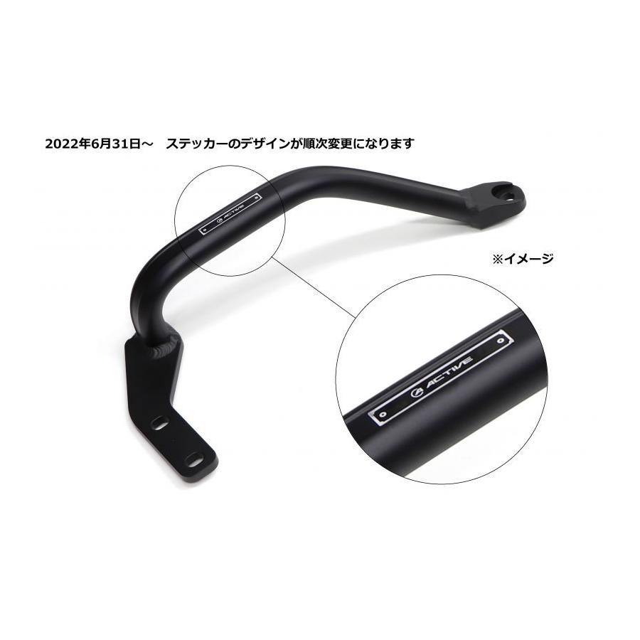 ACTIVE (アクティブ) サブフレーム マットブラック ZEPHYR750/RS 1117040B