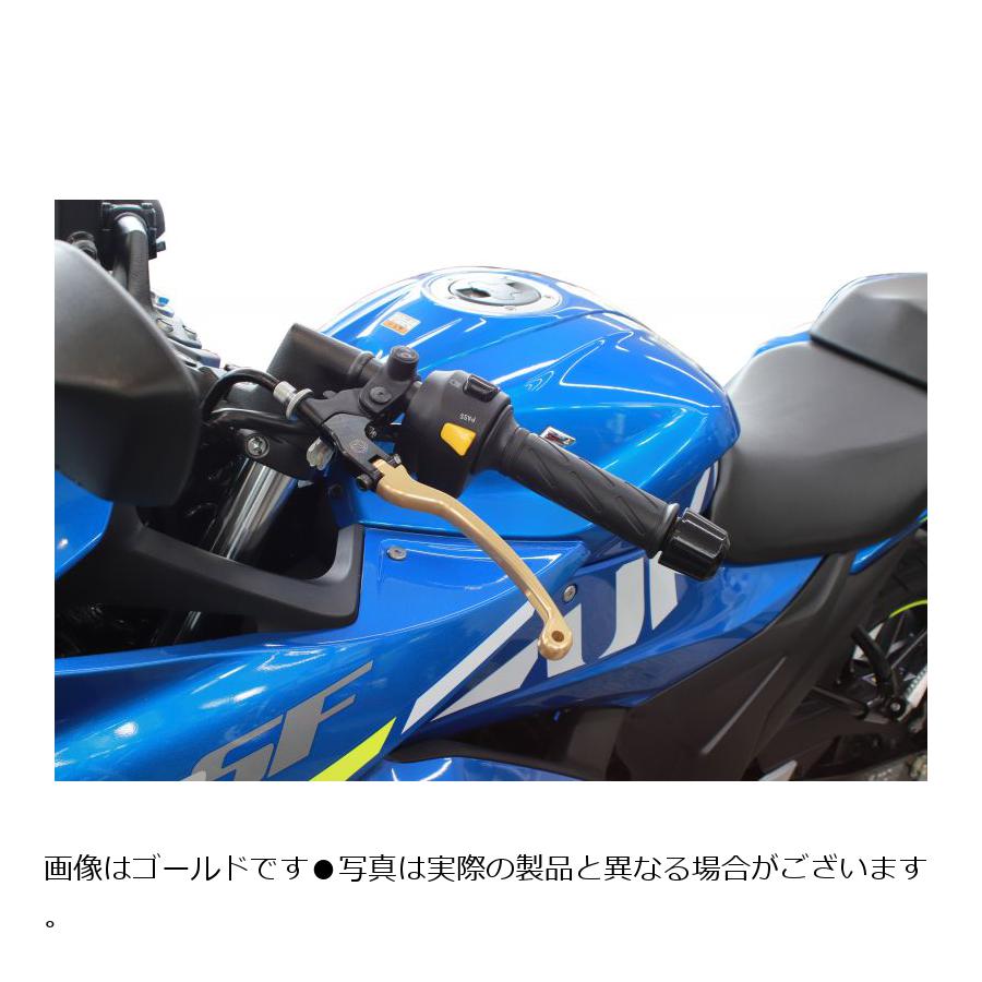 SUZUKI - ACTIVE(アクティブ) STFクラッチレバー ガンメタ ジクサー GIXXER SF250 etc 12051304