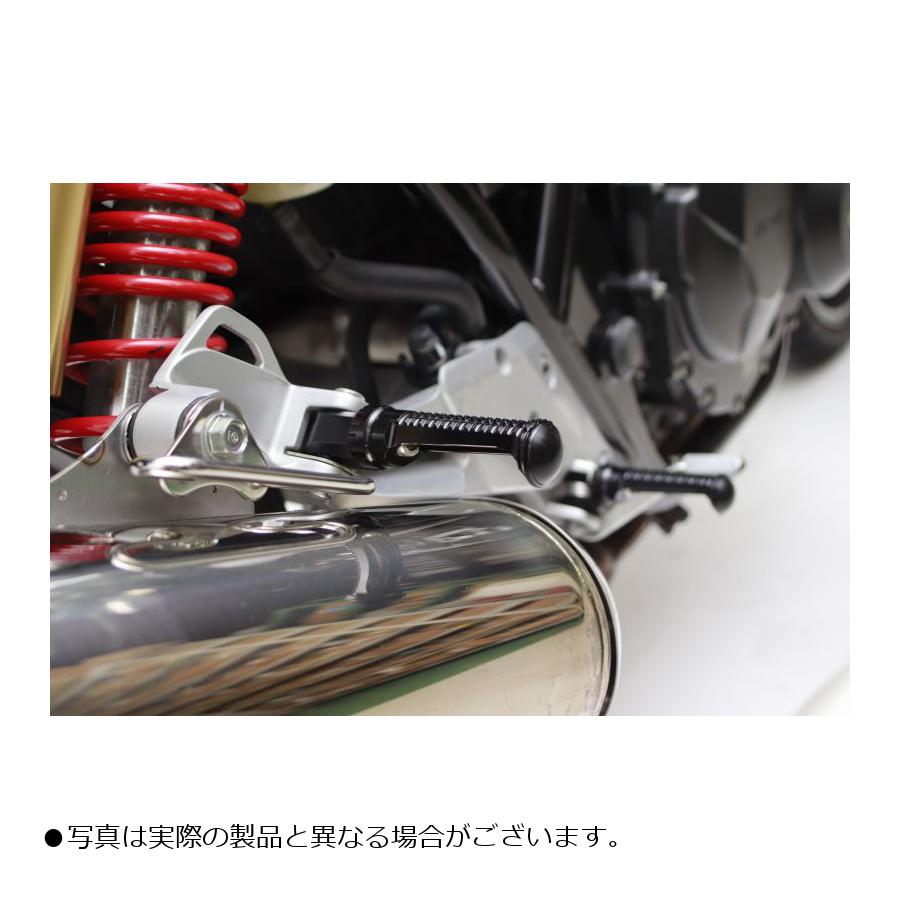 ACTIVE (アクティブ) ステップバー（タンデム側）ブラック HONDA系 17710001B