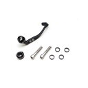 ACTIVE (アクティブ) ブレーキレバーガード&バーエンドSET ブラック 取付け部 M12用 30801M12