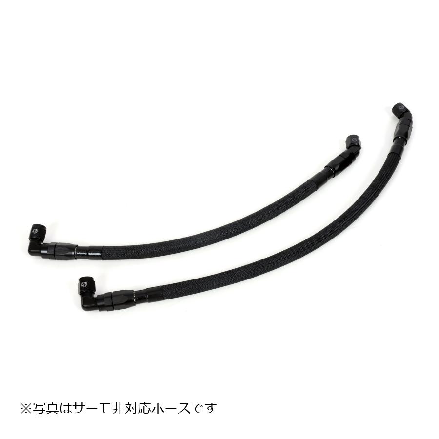 ACTIVE (アクティブ) OILクーラーホースSET ラウンド #6 9-13R ブラック仕様 ZEPHYR400/X/ZEPHYR750/ZR..