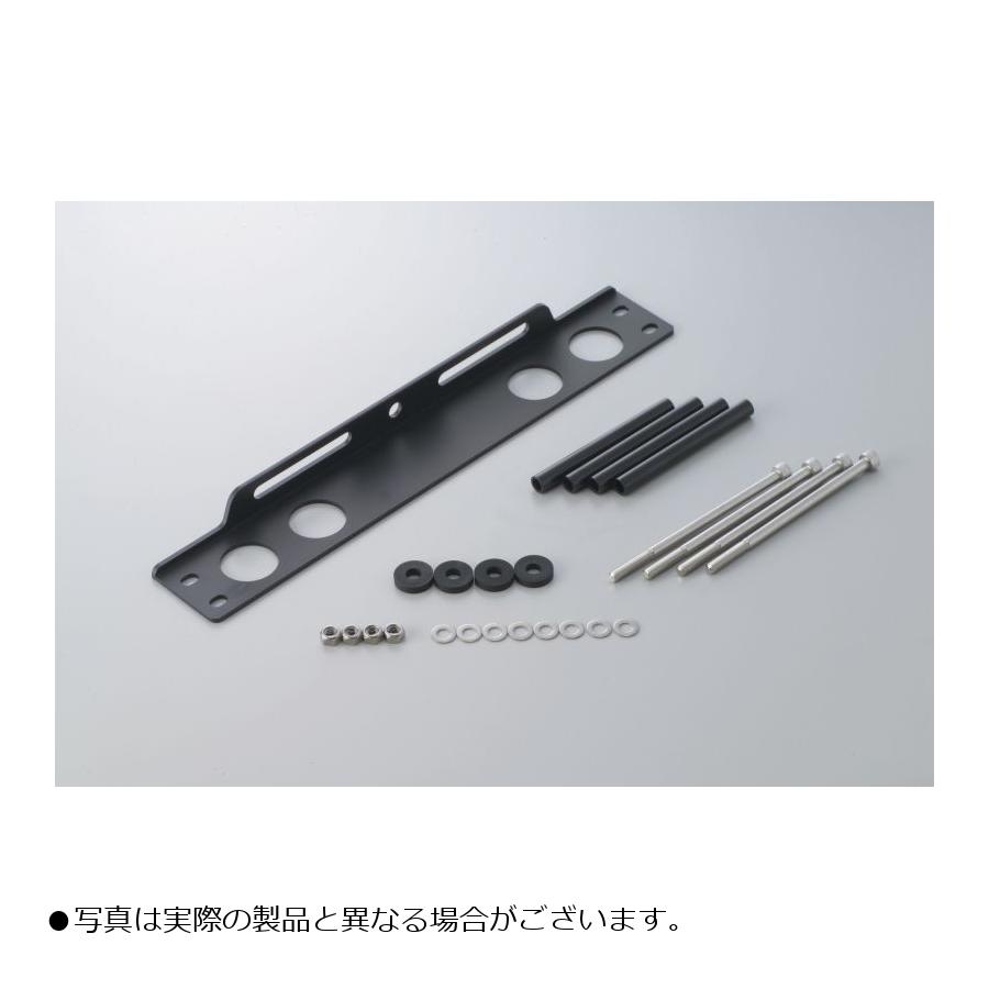 ACTIVE(アクティブ) オイルクーラー 汎用ステーセット ストレート 9-13R ブラック仕様 14050003B