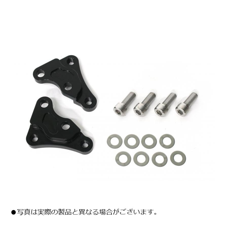 ACTIVE(アクティブ) キャリパーサポート ブラック GPZ900R ゼファー ZEPHYR400X ZRX400 2 Φ320用 1477005B