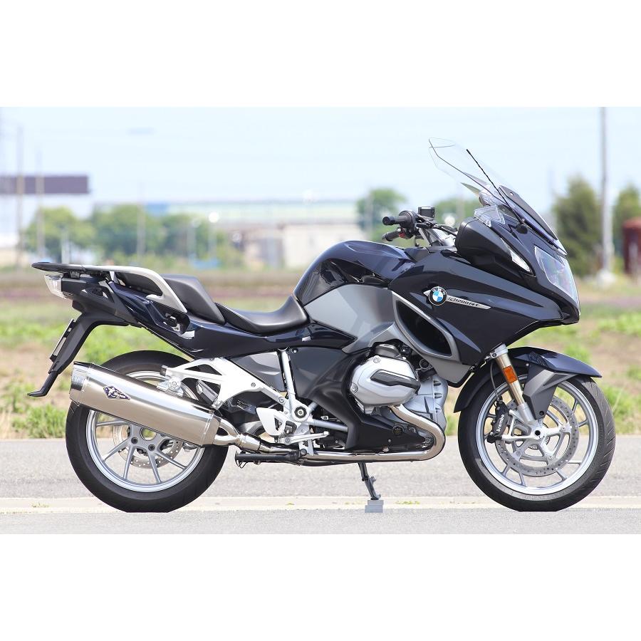 アールズギア フルエキゾースト マフラー ワイバンリアルSP シングル TI BMW R1200RT[2BL-R12NA]