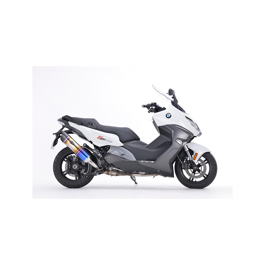 アールズギア リアルスペック チタンS/O スリップオン マフラー DB BMW C650Sport