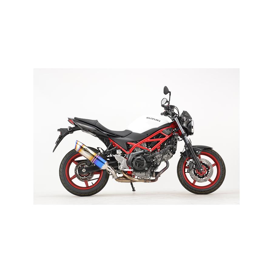 アールズギア リアルスペック スリップオンマフラー ドラッグブルー SV650 ABS/SV650X ABS RS18-T3SD