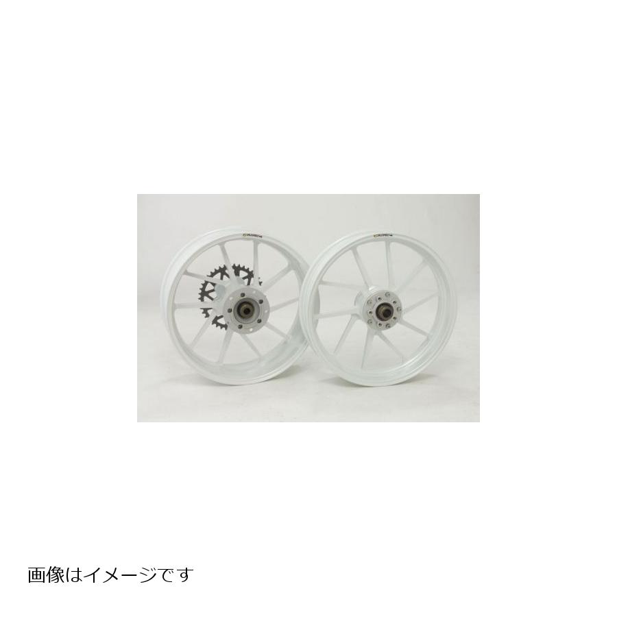 GALE SPEED (ゲイルスピード) フロント ホイール 鍛造ホイール F350-17 ソリッドホワイト TYPE-R Gコ GSF1200(国内)/GS1200SS GSXR1100