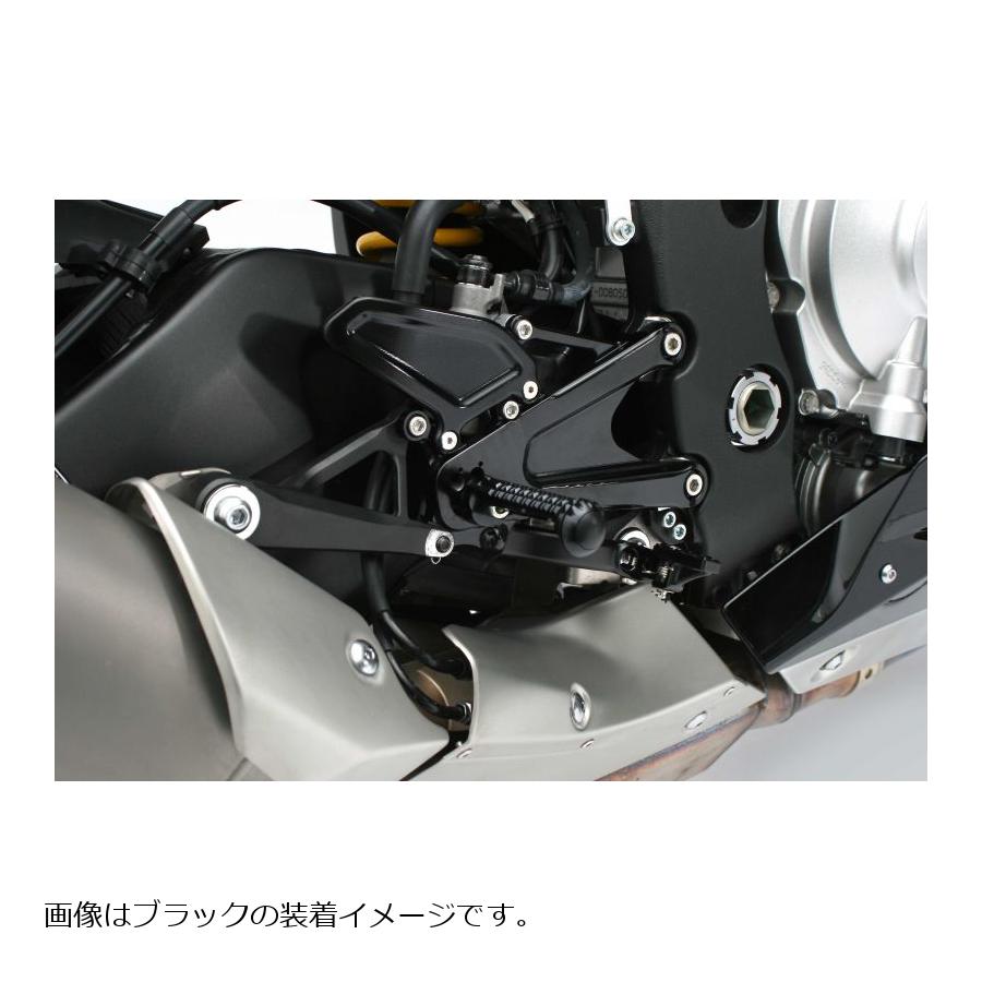 GALE SPEED (ゲイルスピード) フットコントロールキット シルバー YZF-R1