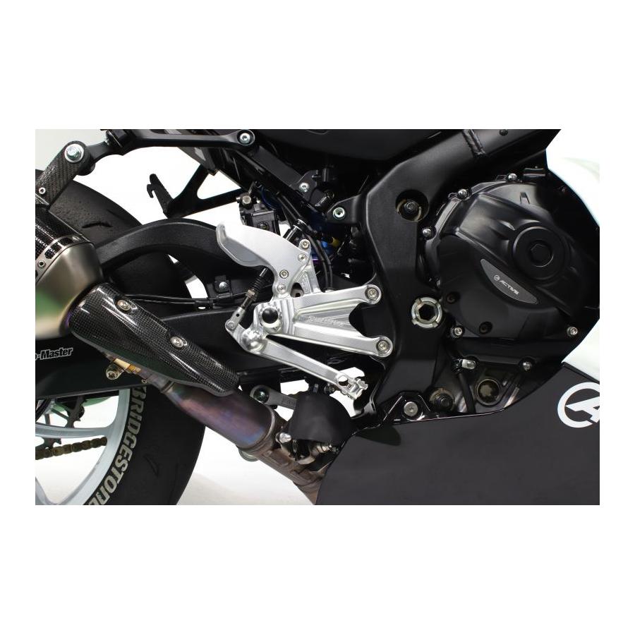 GALE SPEED (ゲイルスピード) フットコントロールキット シルバー GSXR1000R (シフター有)