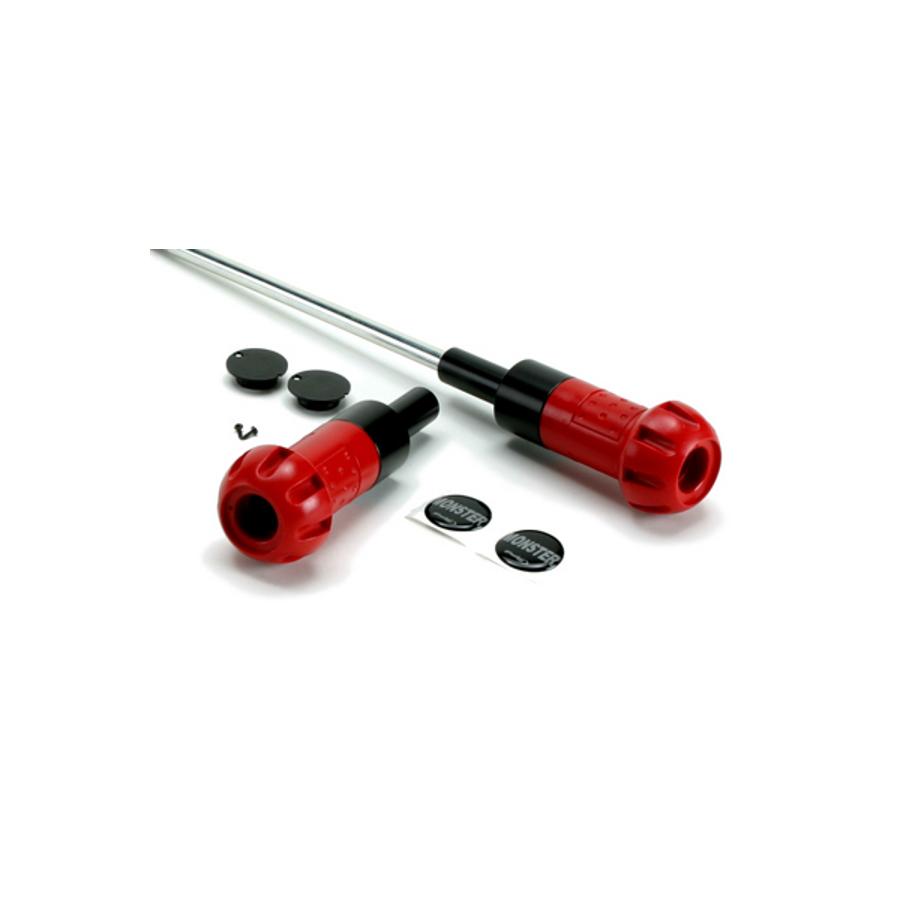 Puig (プーチ) クラッシュパッド R-TYPE レッド DUCATI MONSTER1100/S 4705R