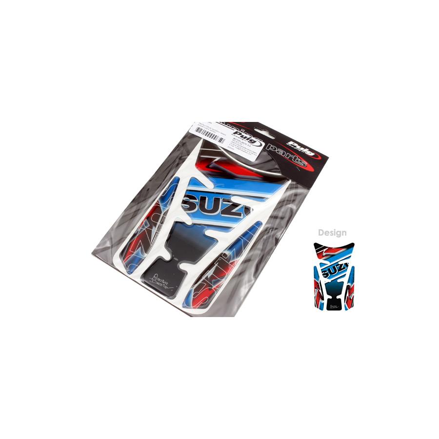 SUZUKI - Puig (プーチ) タンクパッド WING SUZUKI ブルー 4724A