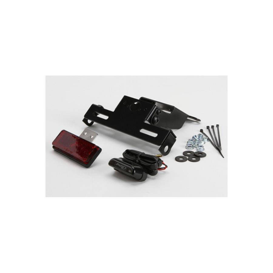 Puig (プーチ) ライセンスサポート ブラック Ninja300 6546N