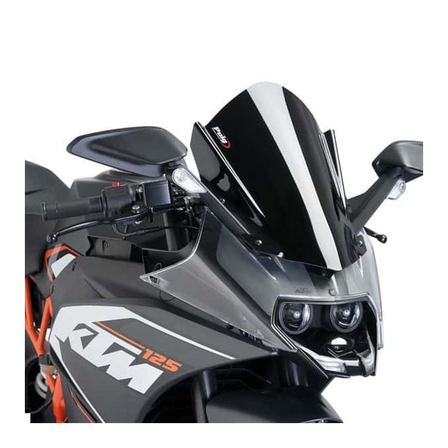 Puig (プーチ) レーシングスクリーン ブラック KTM RC125 7004N