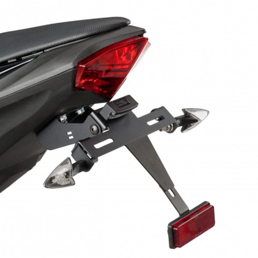 Puig (プーチ) ライセンスサポート ブラック NINJA 250SL / Z250SL 7788N