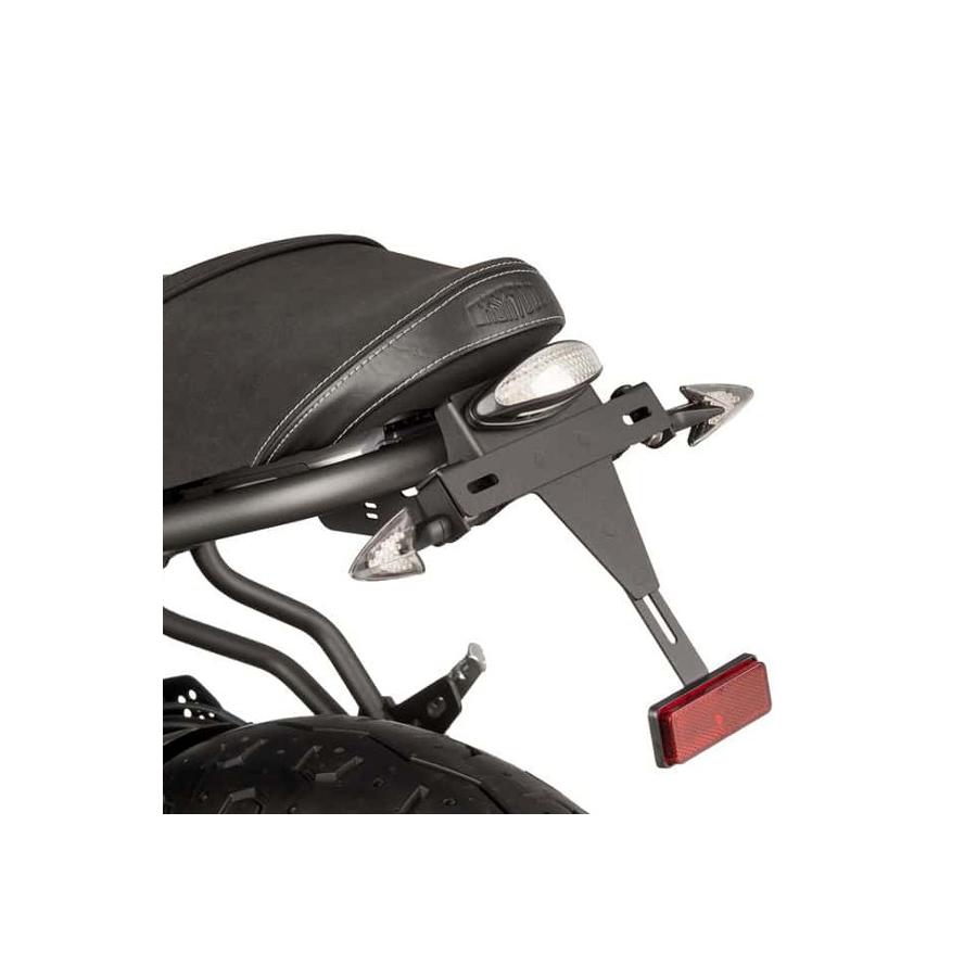 Puig (プーチ) ライセンスサポート ブラック・スチール XSR700 (フェンダーレスKIT) 8733N(2)