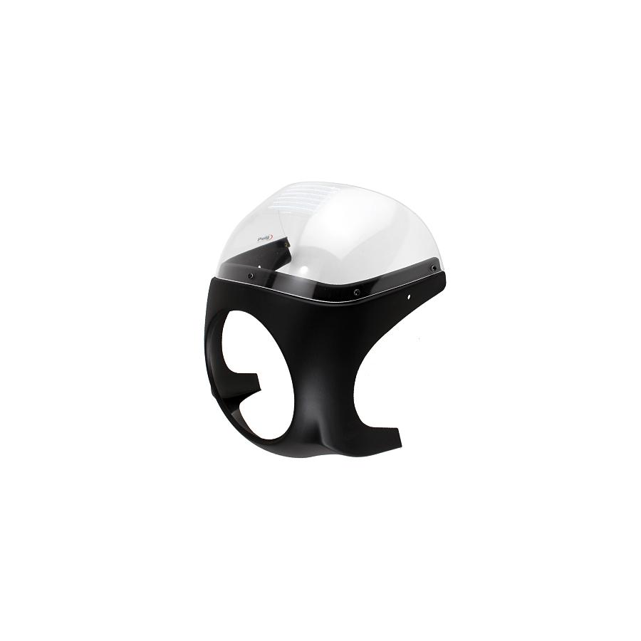 Puig (プーチ) セミフェアリング レトロ ブラック/クリア XSR900 8934W