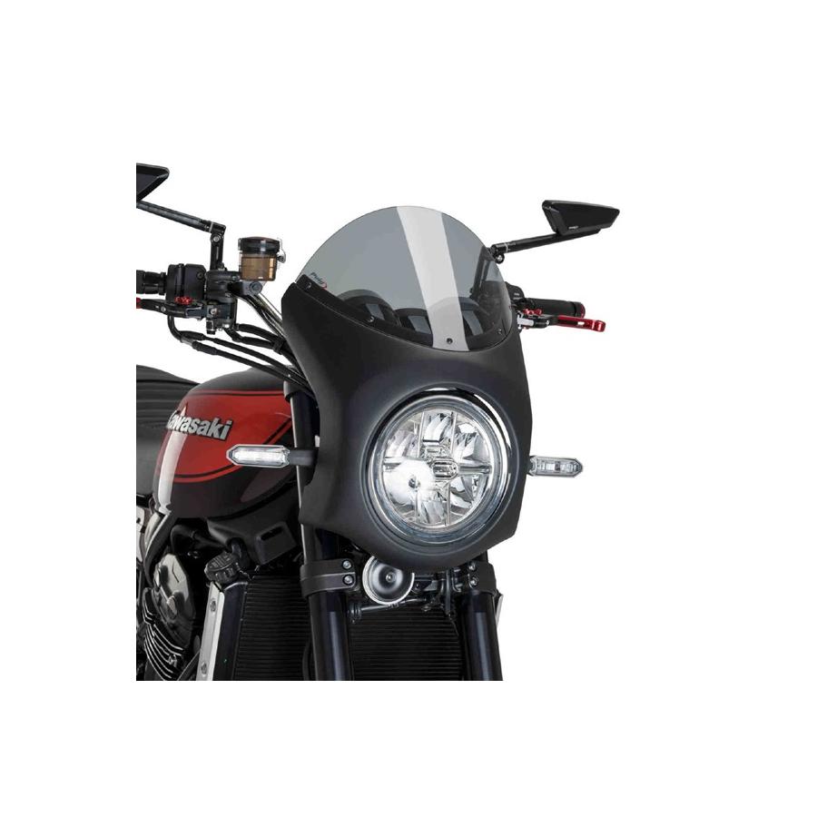 Puig (プーチ) レトロフェアリング スモーク/ブラック Z900RS 9595H