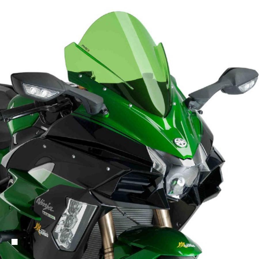 Puig (プーチ) スクリーン レーシング グリーン Ninja H2SX/SE 9704V
