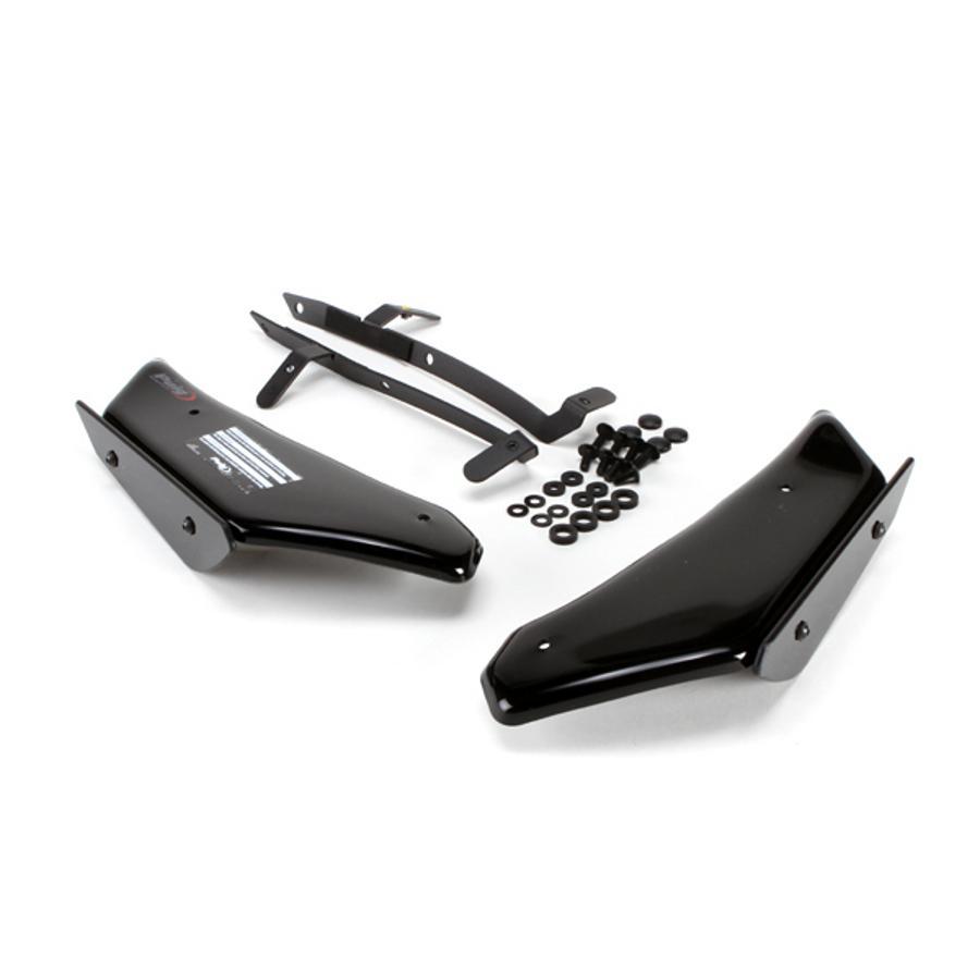 Puig (プーチ) サイドダウンフォーススポイラー ブラック S1000RR 9767N