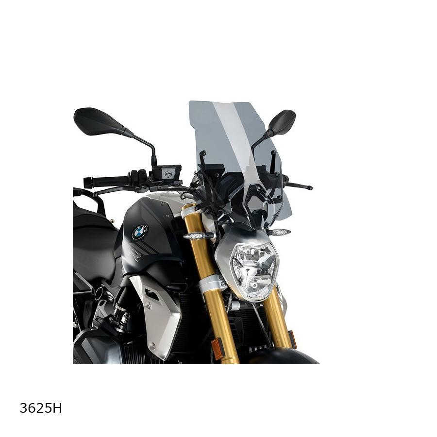 Puig (プーチ) ニュージェネレーションNK TOURING ステー付 スモーク R1250R 3625H