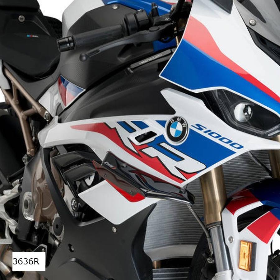 Puig (プーチ) サイドダウンフォーススポイラー レッド S1000RR 3636R