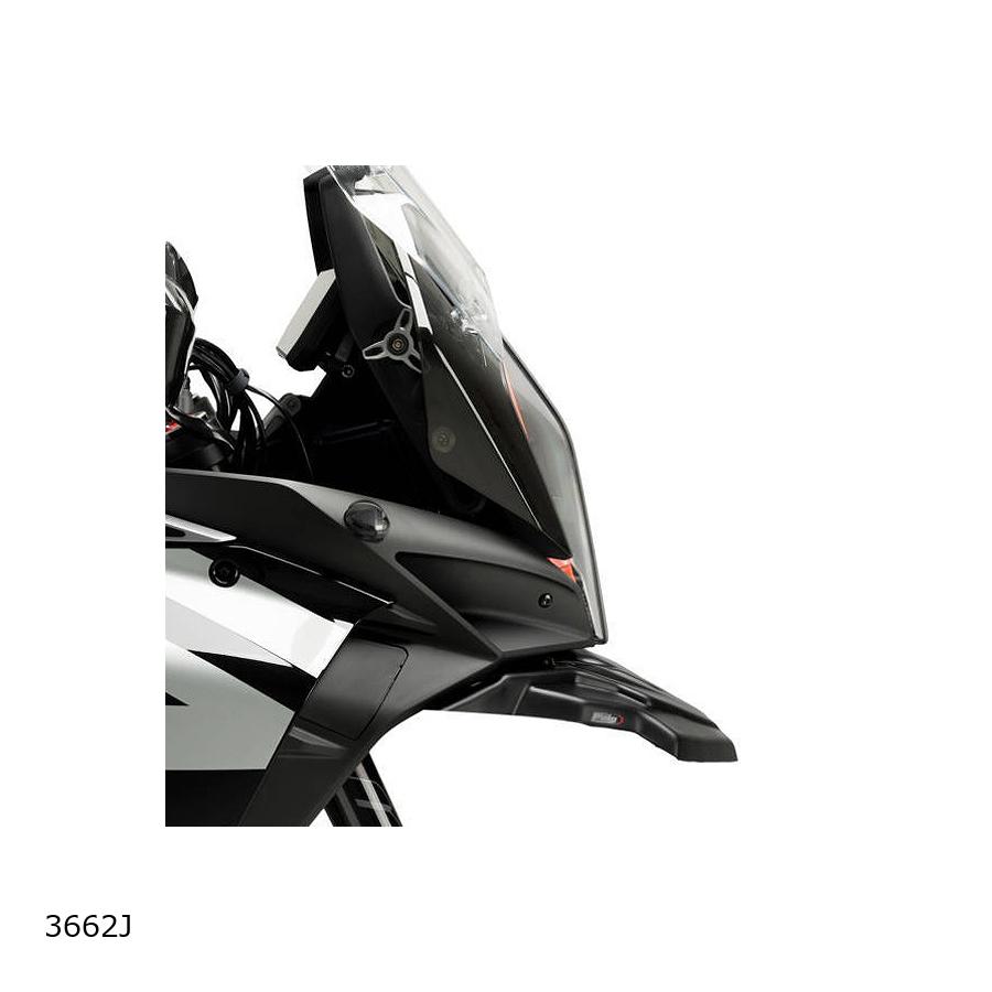 Puig (プーチ) アッパーエクステンドフェンダーBeak Mブラック 1290SUPER ADVENTURE R/S/T/17-20/17 3662J