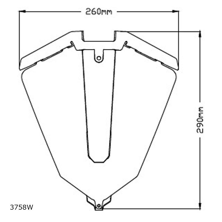 Puig (プーチ) ヘッドライトプロテクター クリア 790 ADVENTURE/R 3758W