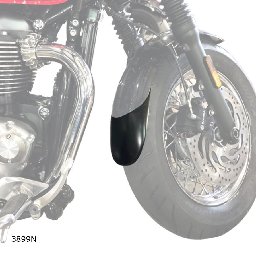 Puig (プーチ) エクステンドフェンダー(フロント) ブラック BONNEVILLE BOBBER/BONNEVILLE SPEEDMASTER/3899N