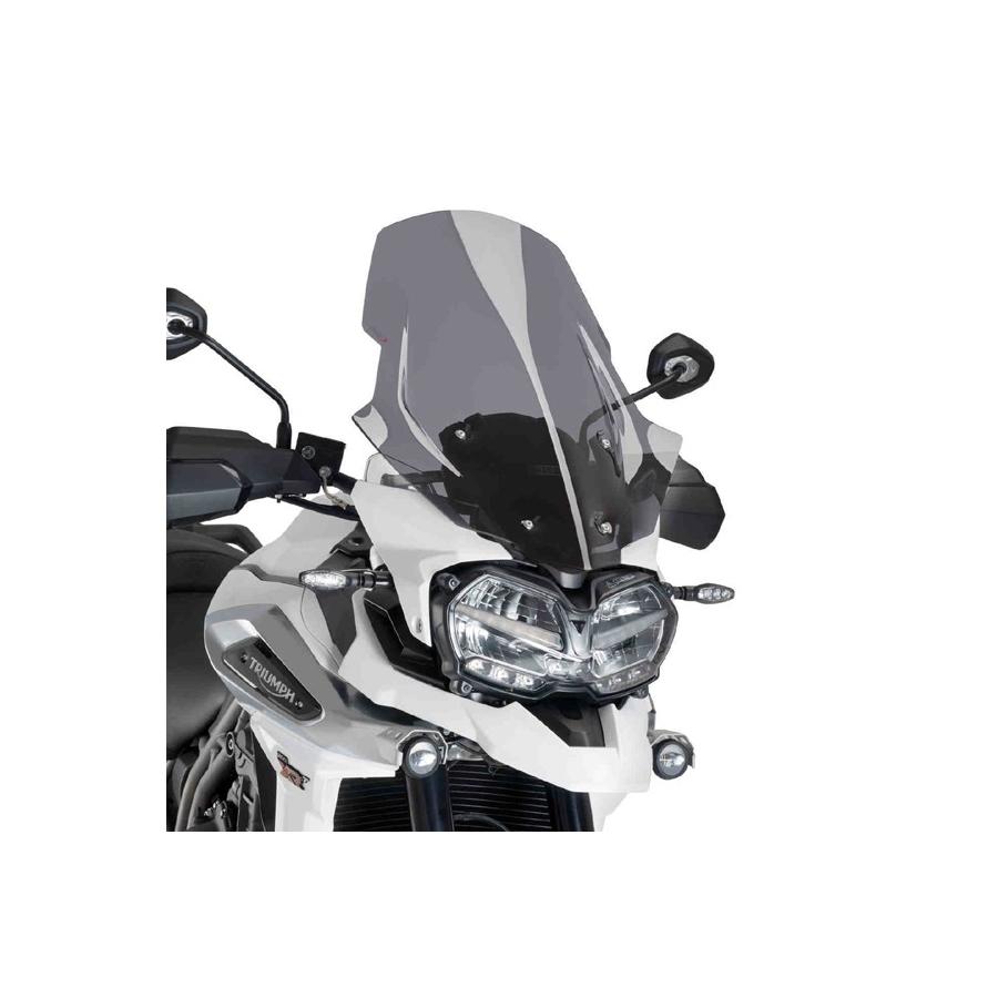 Puig (プーチ) ツーリングスクリーン ダークスモーク TIGER EXPLORER XC/XR/XRX/XRT/XCX/XCA 9613F