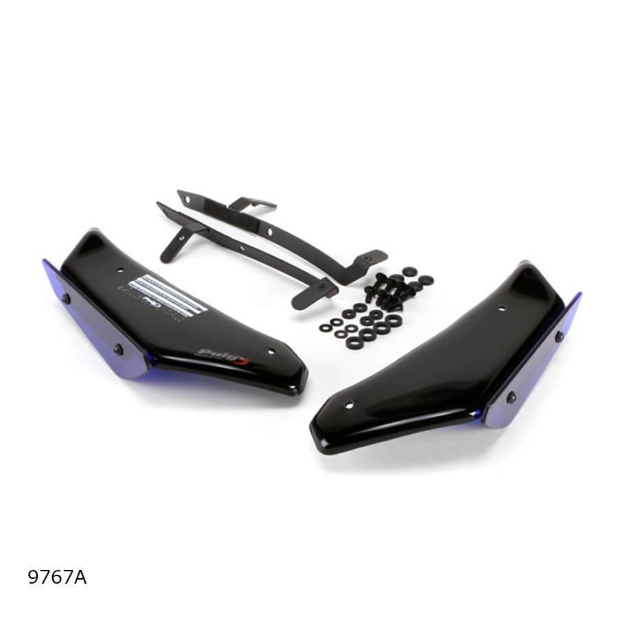 Puig (プーチ) サイドダウンフォーススポイラー ブルー S1000RR 9767A