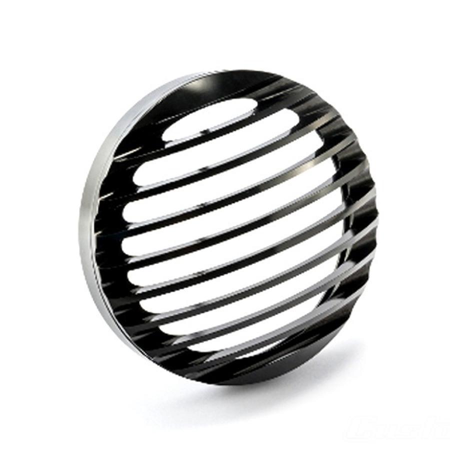 Puig (プーチ) ヘッドライトプロテクター ブラック/ABS SPORTSTER IRON XL883N FAR001N