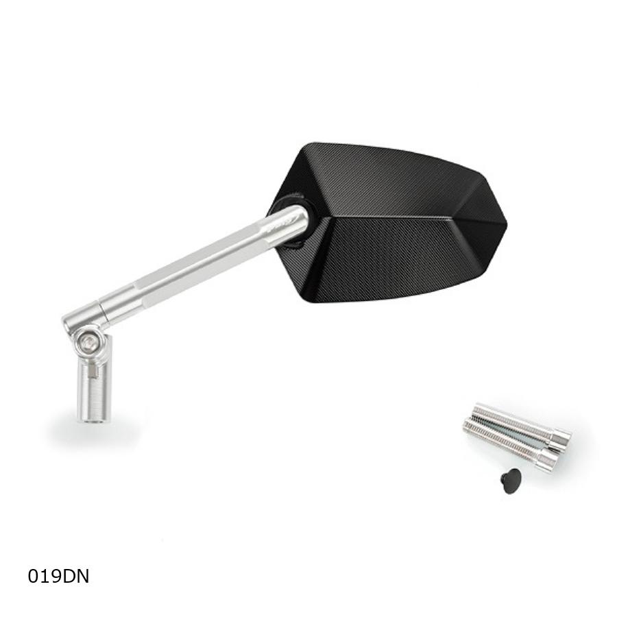 Puig (プーチ) GT-1ミラー LEFT シルバー/ブラック 汎用 019DN