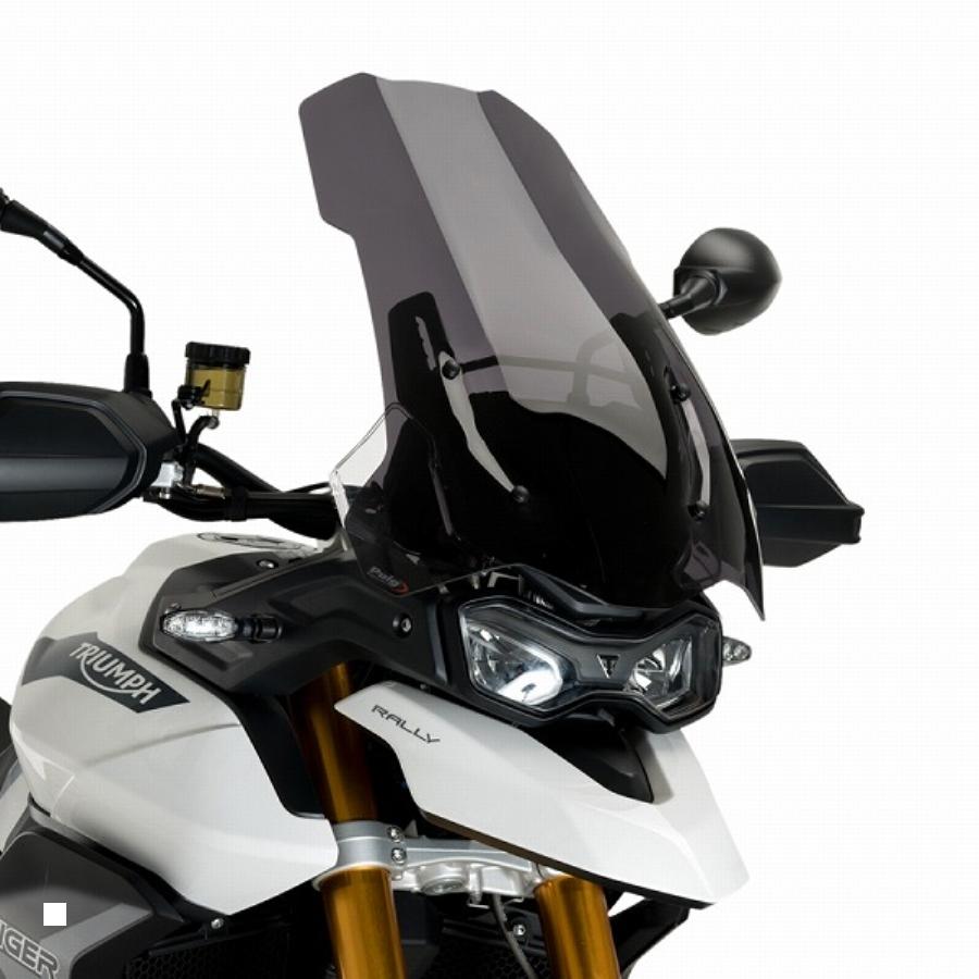 Puig (プーチ) ツーリングスクリーン ダークスモーク TIGER 900/GT/GT LOW/GT PRO/RALLY/RALLY PRO 20375F
