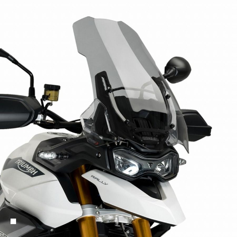 Puig (プーチ) ツーリングスクリーン スモーク TIGER 900/GT/GT LOW/GT PRO/RALLY/RALLY PRO 20375H