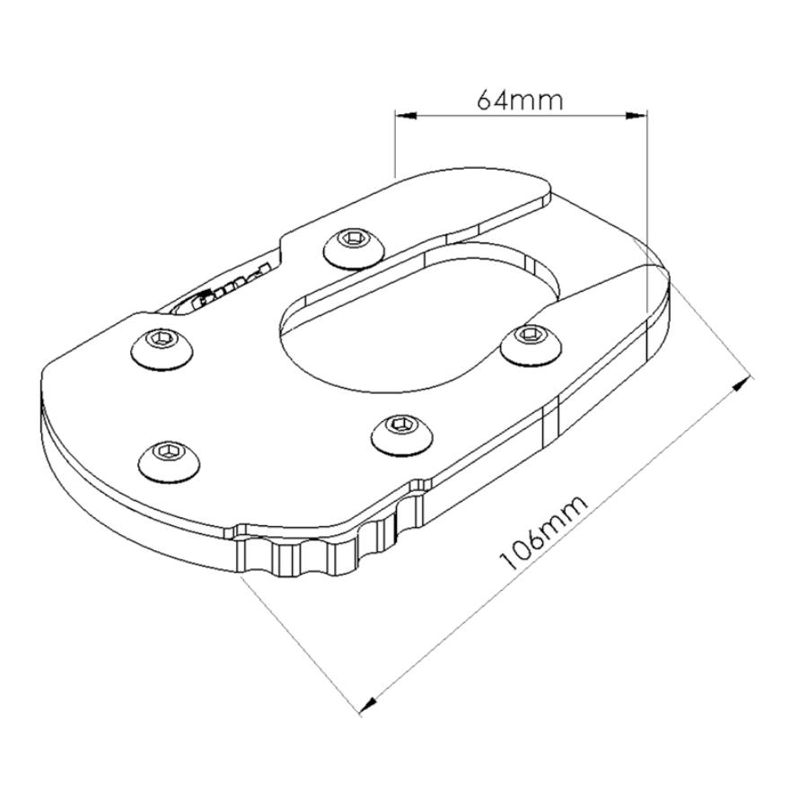 Puig (�ס���) ���å�������� �������ƥ󥷥�� �֥�å� DL1050 V-STROM DL1050XT V-STROM 20408N