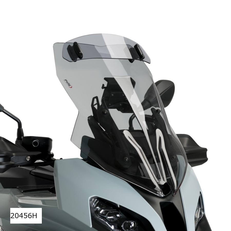 Puig (プーチ) ツーリングスクリーン バイザー付 スモーク S1000 XR 20456H