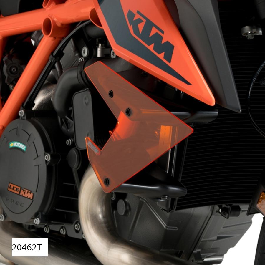 Puig (プーチ) サイドダウンフォーススポイラー オレンジ 1290 SUPERDUKE R 20462T