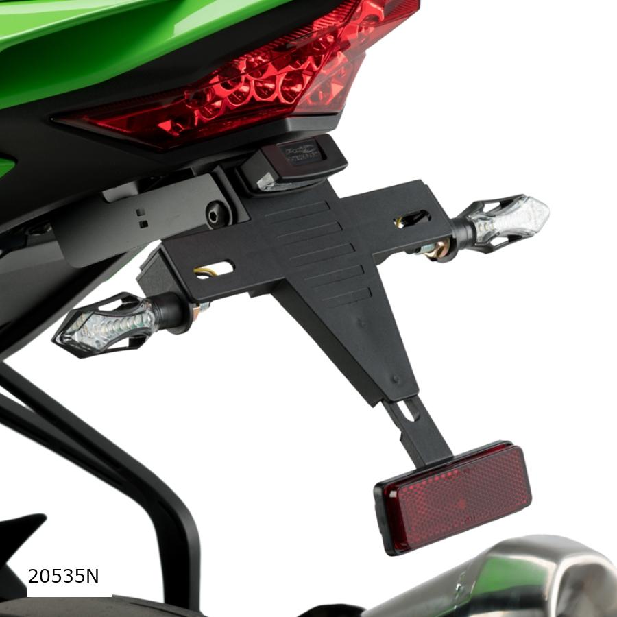 Puig (プーチ) ライセンスサポート ブラック ZX-10R/RR (フェンダーレスKIT) 20535N