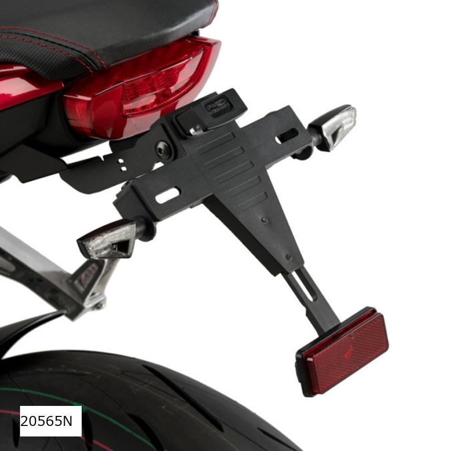 Puig (プーチ) ライセンスサポート ブラック CB650R NEO SPORTS CAFE (フェンダーレスKIT) 20565N