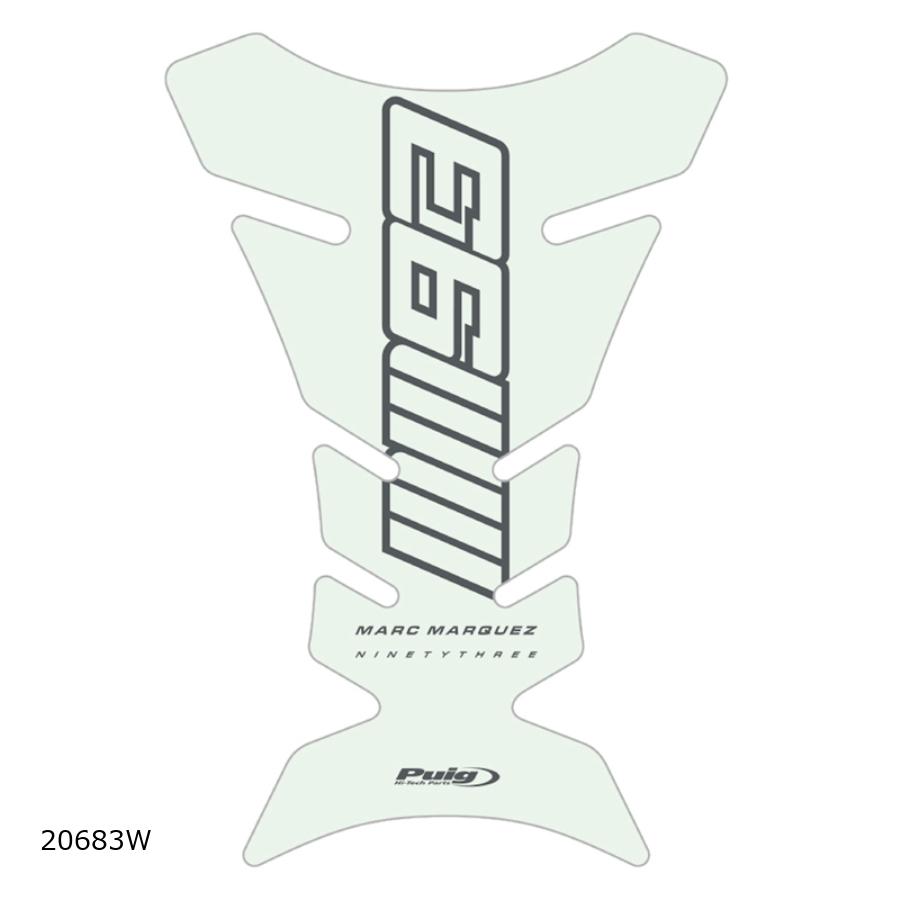 Generic Type - Puig (プーチ) タンクパッド クリア 汎用 MM93 Tank Pads /Marc MAquez 20683W