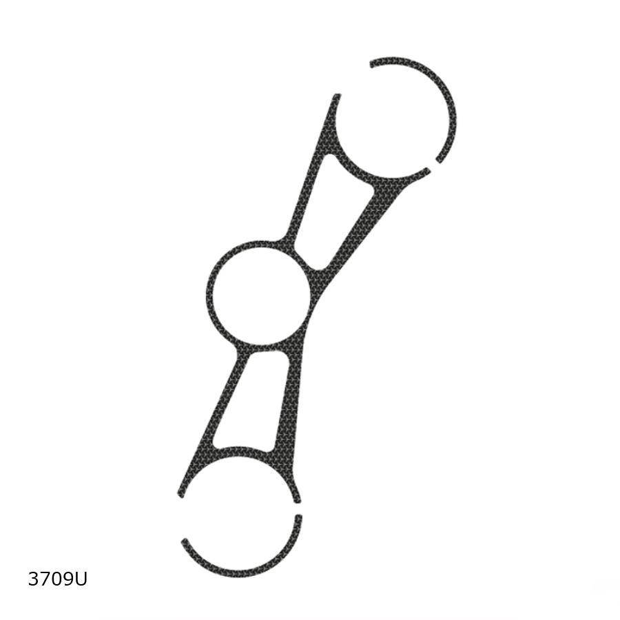 Puig (プーチ) トップブリッジプロテクトシール グレー S1000 RR 3709U