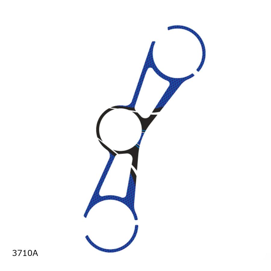 Puig (プーチ) トップブリッジプロテクトシール ブルー S1000 RR 3710A